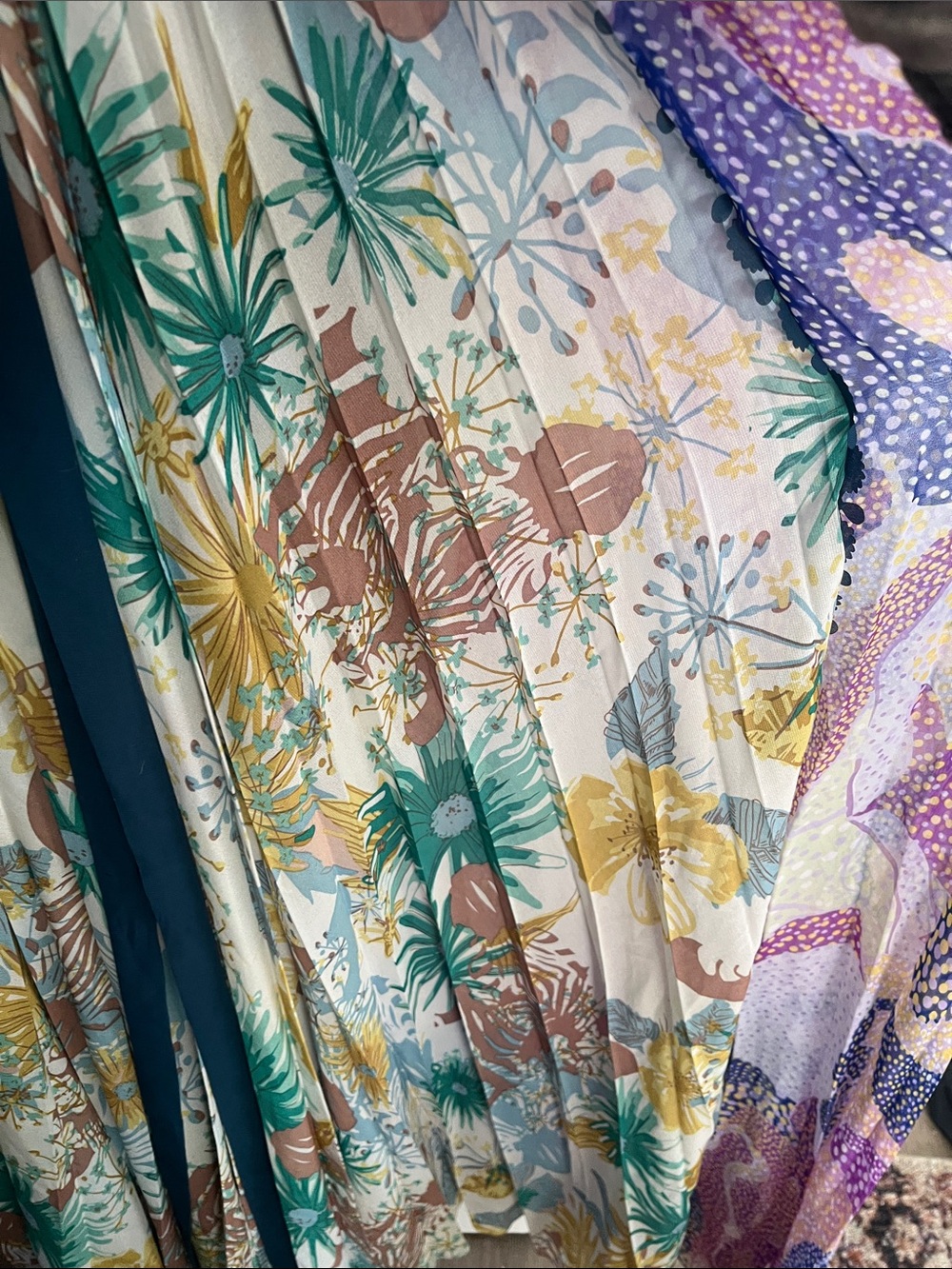 Anthropologie Byron Lars Wilderflora Patchwork Maxi Dress 6 - Picture 11 of 12